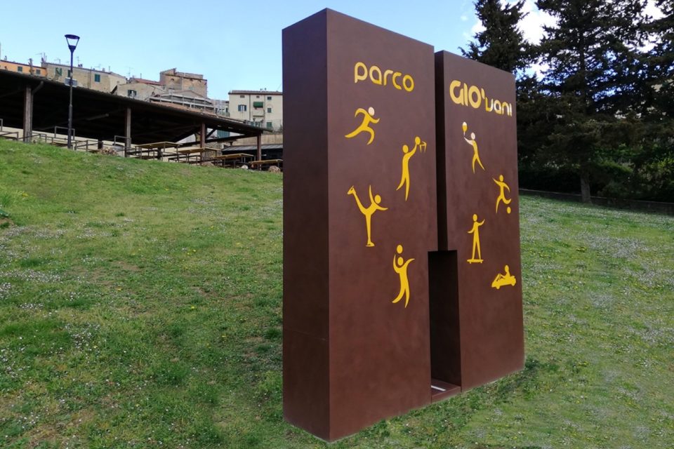 SculturaDelloSport-parco