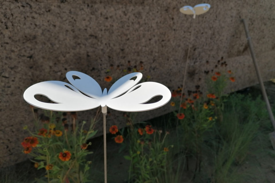 FavrinDesign-landcape-Malibù-village-Flight-of-wings-design-farfalle